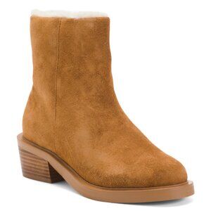 NEW MATISSE Suede Nate Cozy Lining Booties fawn for women 364tn